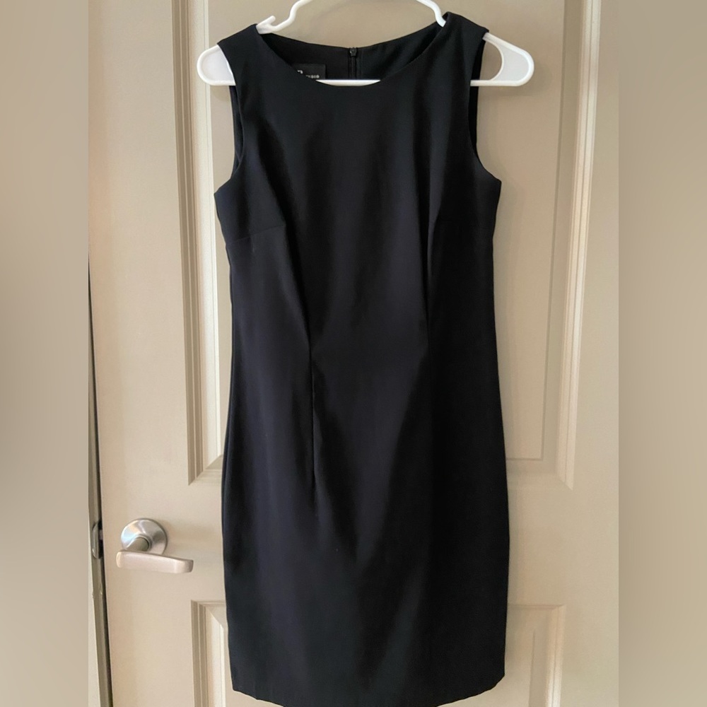 Formal black dress, fitted, business formal/business casual, Women’s size 4